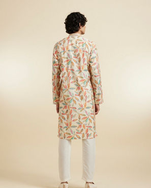 Diwas Men Beige Delight Kurta