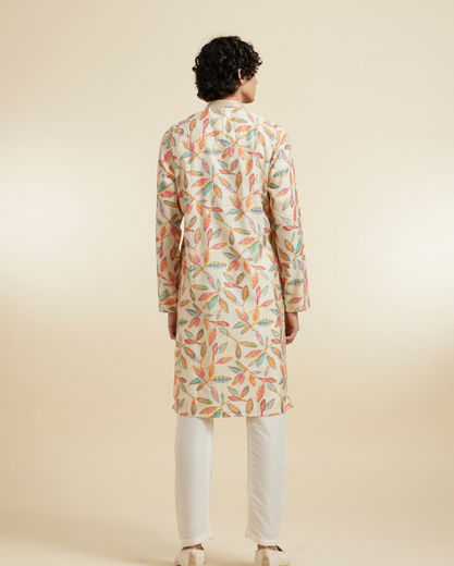 Diwas Men Beige Delight Kurta