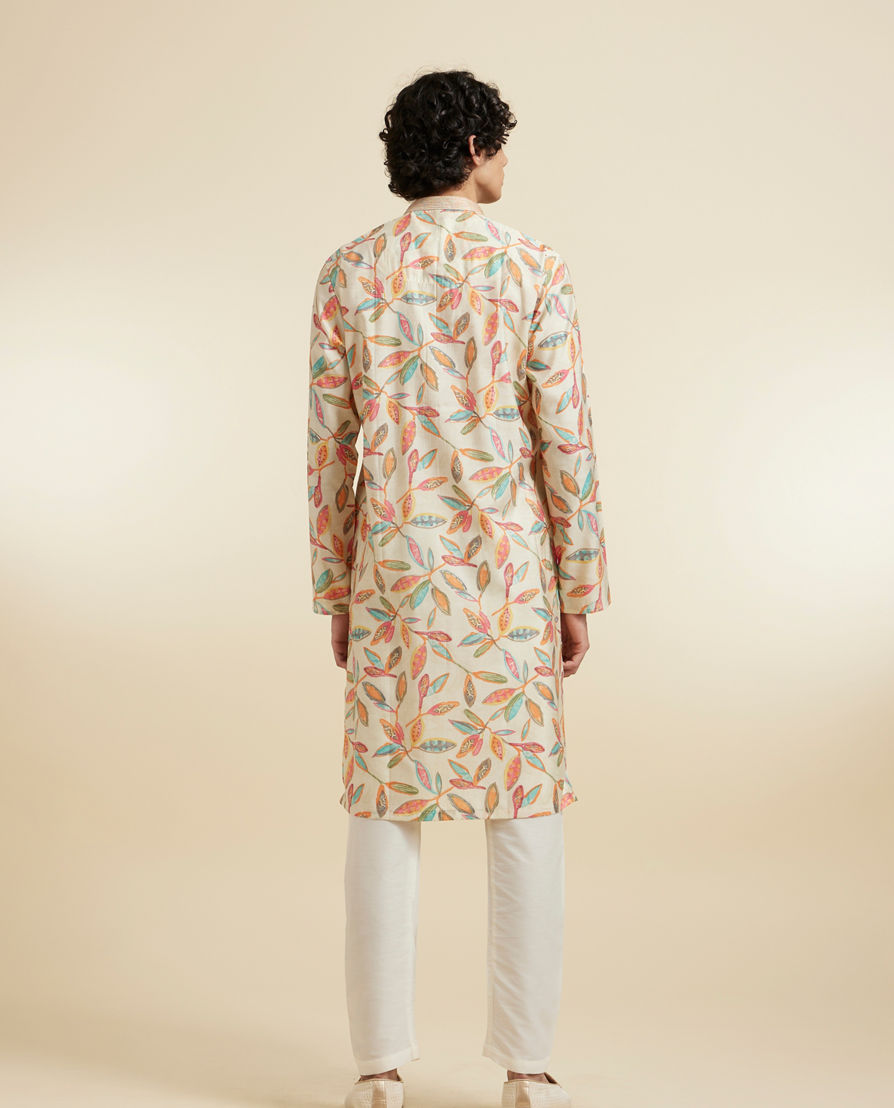 Diwas Men Beige Delight Kurta