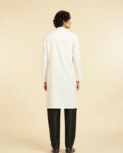 Diwas Men Cream Elegance Kurta