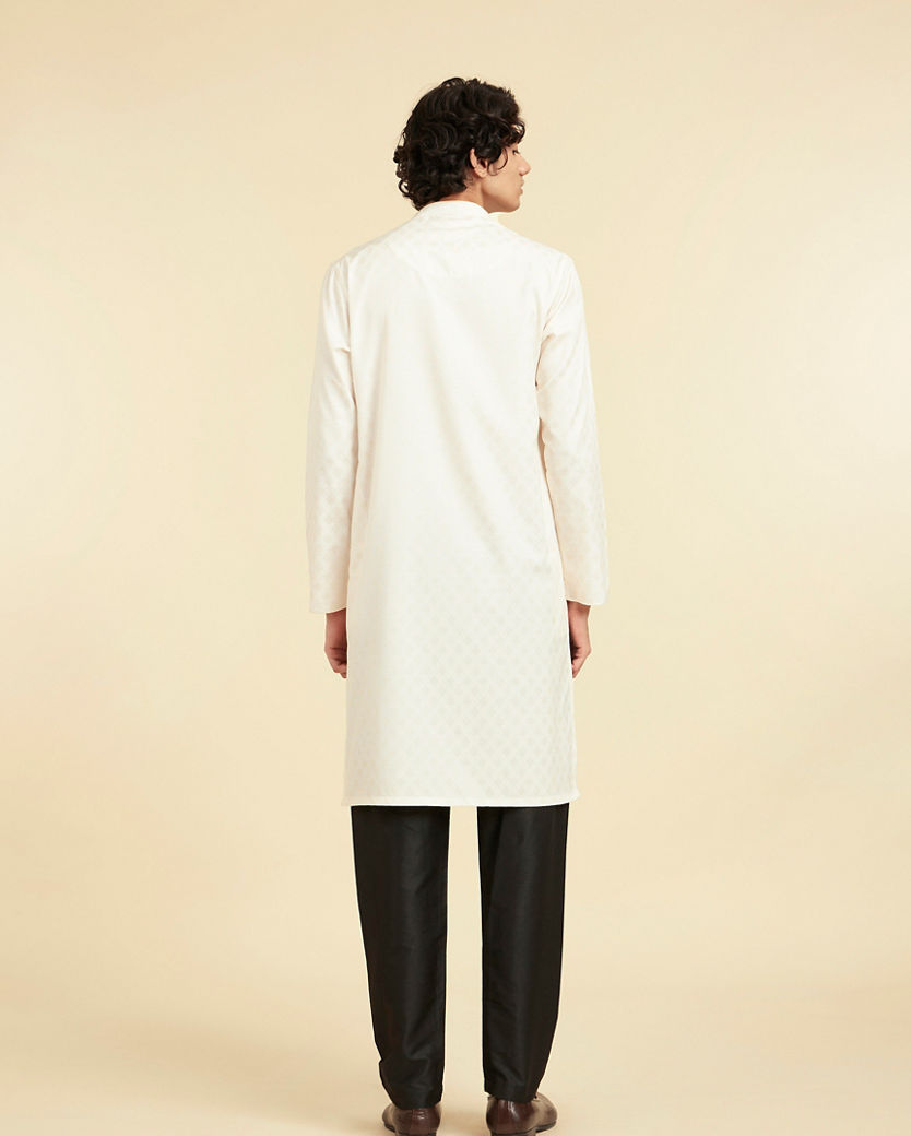 Diwas Men Cream Elegance Kurta