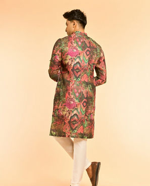Diwas Men Emerald Elegance Kurta