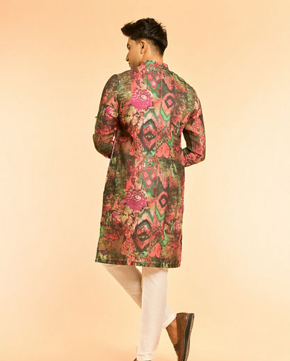 Diwas Men Emerald Elegance Kurta