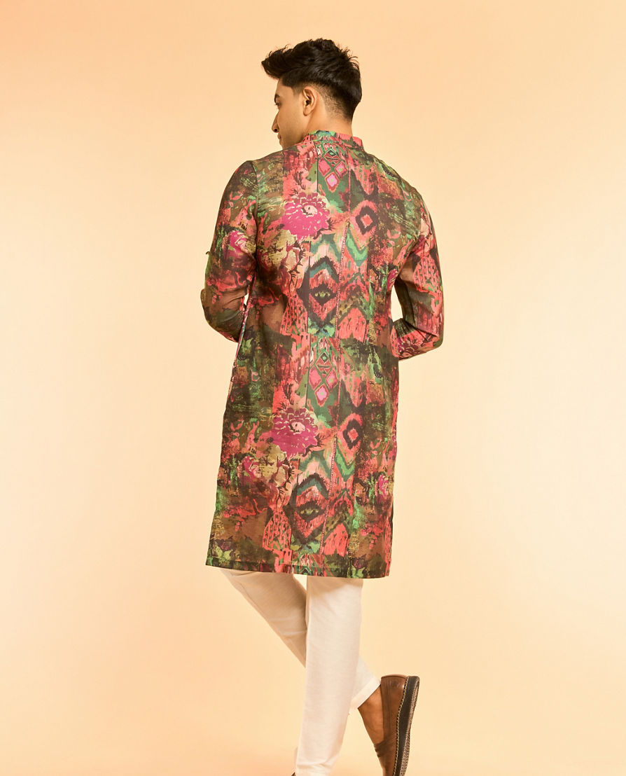 Diwas Men Emerald Elegance Kurta