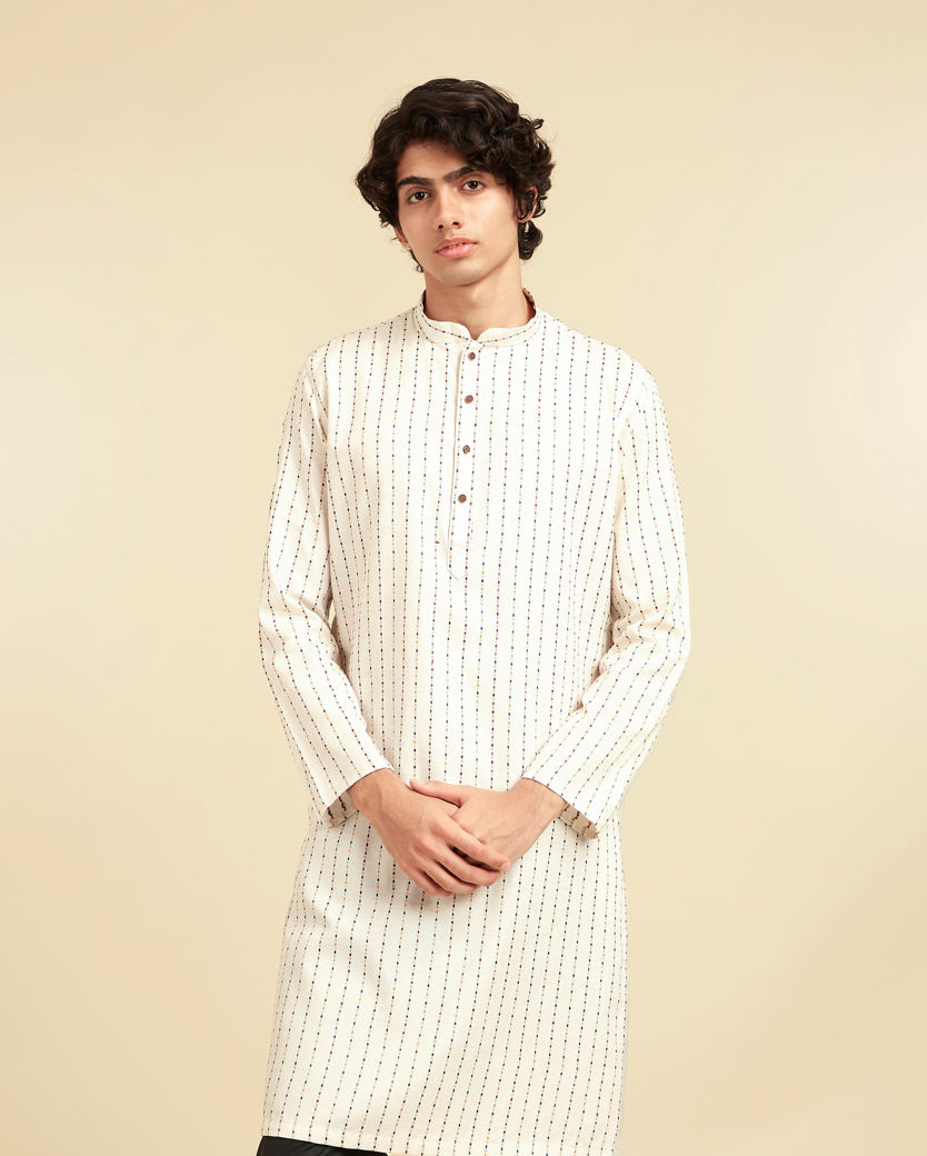 Diwas Men Cream Regality Kurta