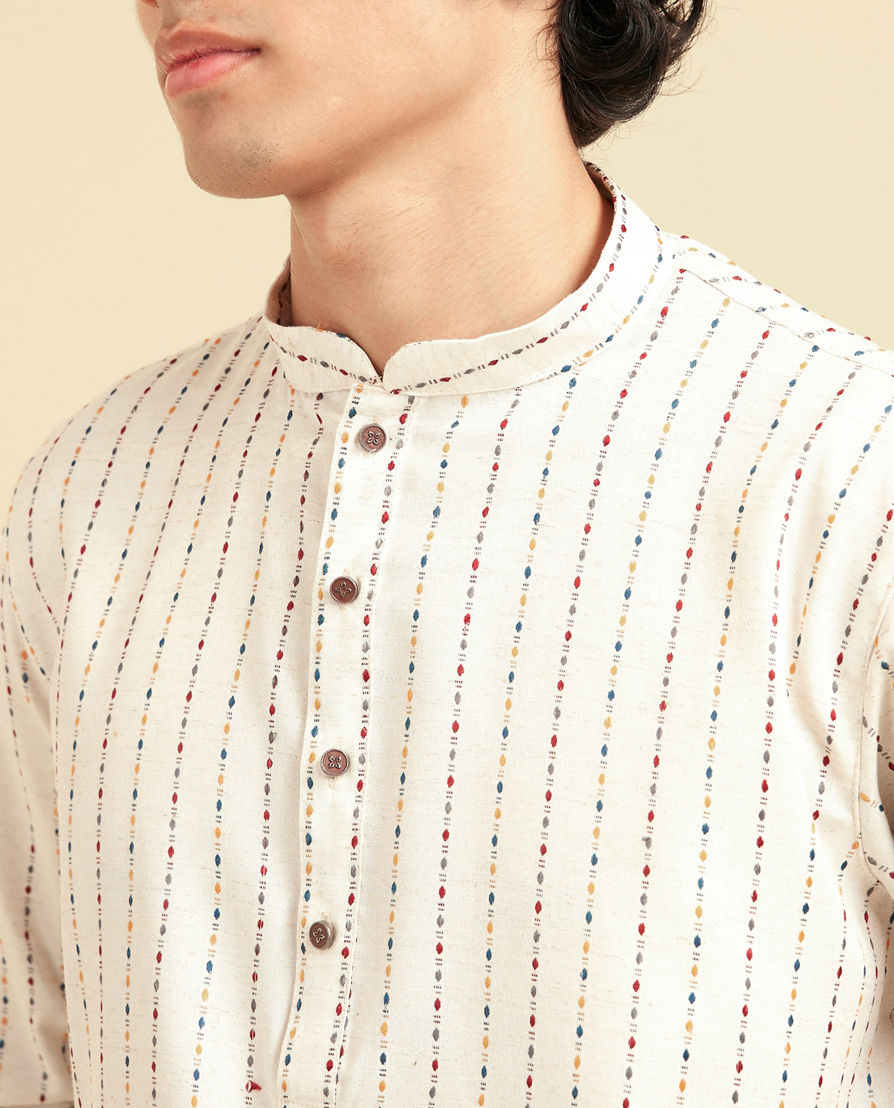 Diwas Men Cream Regality Kurta