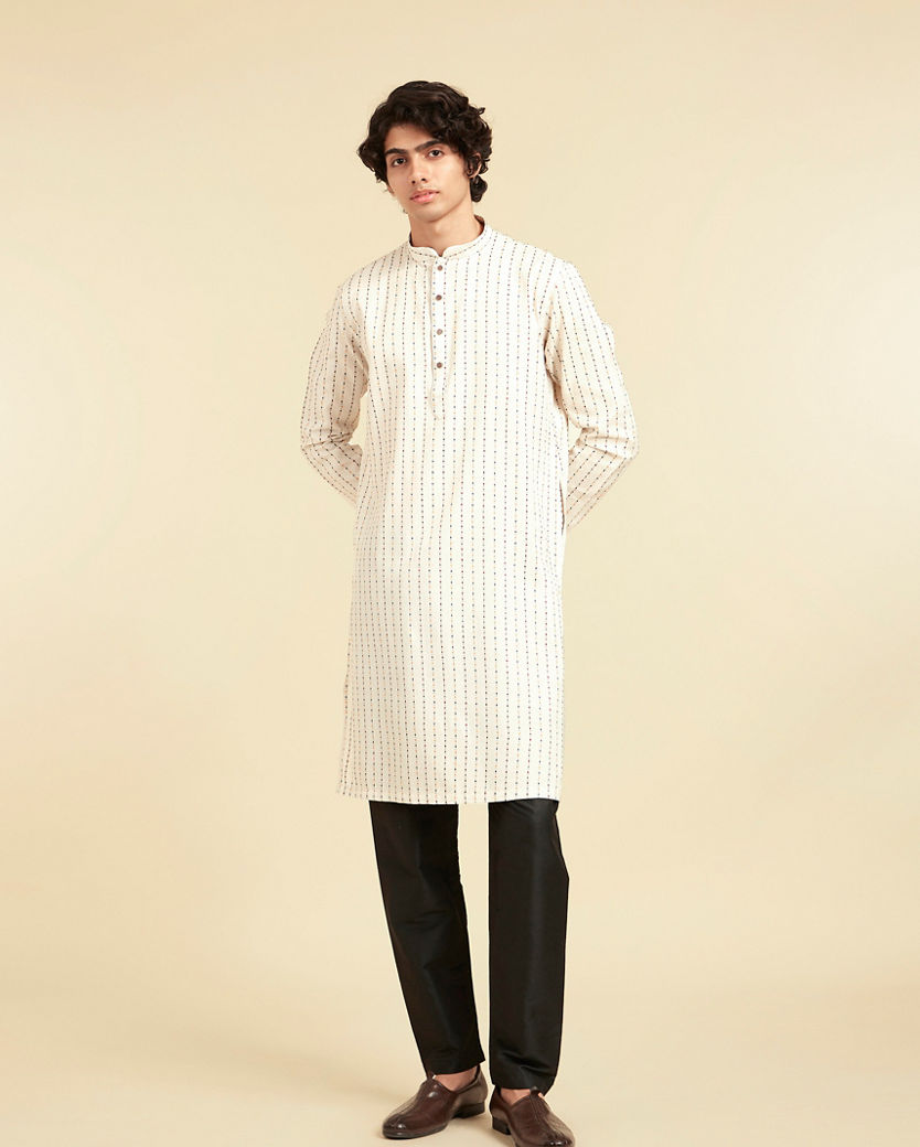 Diwas Men Cream Regality Kurta