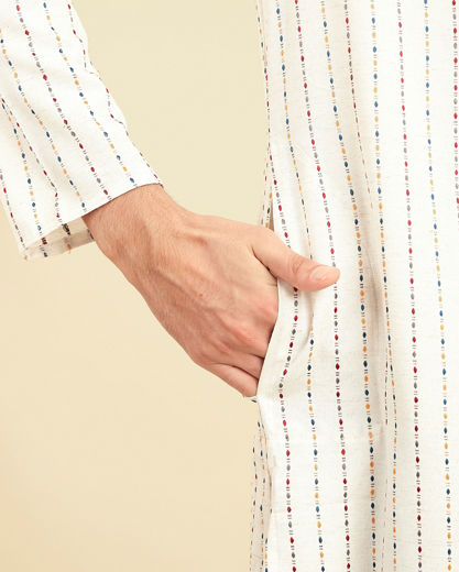 Diwas Men Cream Regality Kurta