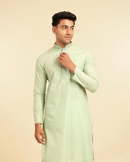 Diwas Men Emerald Elegance Kurta
