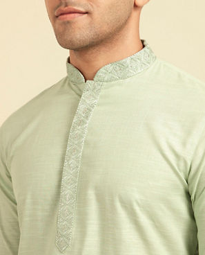 Diwas Men Emerald Elegance Kurta