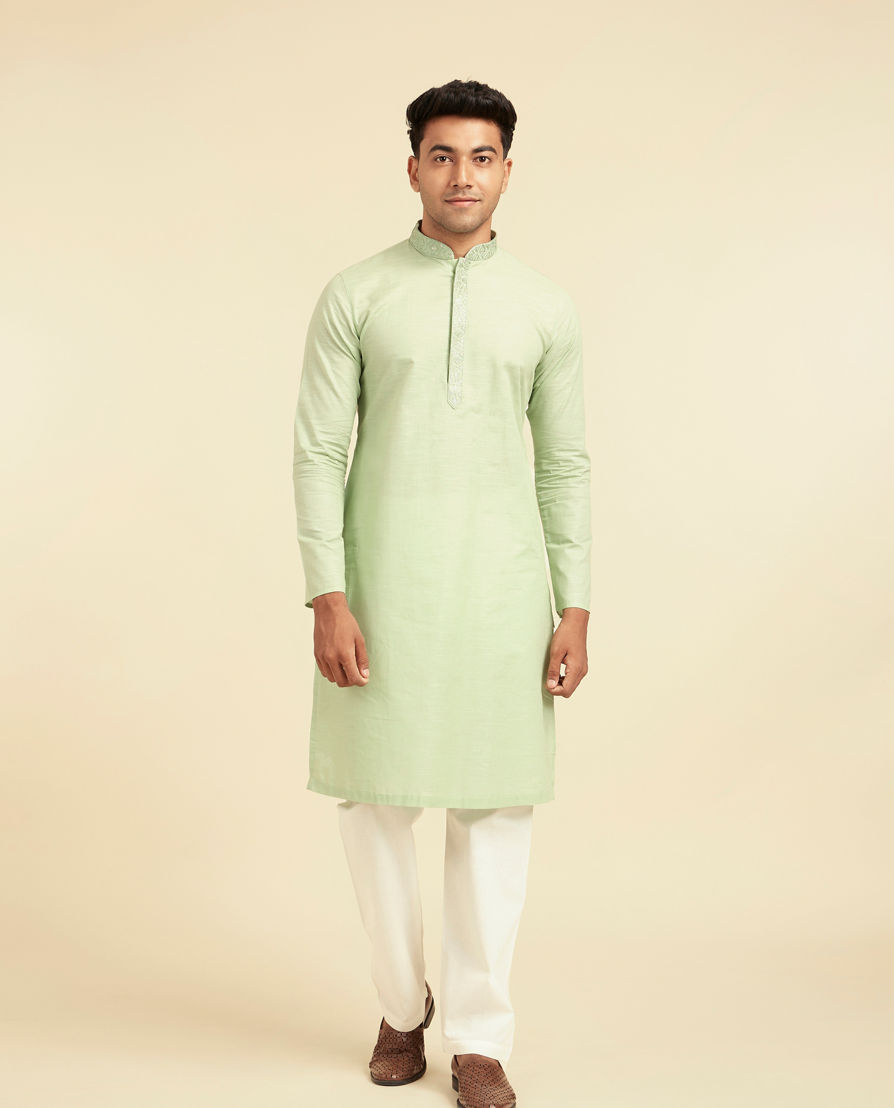 Diwas Men Emerald Elegance Kurta
