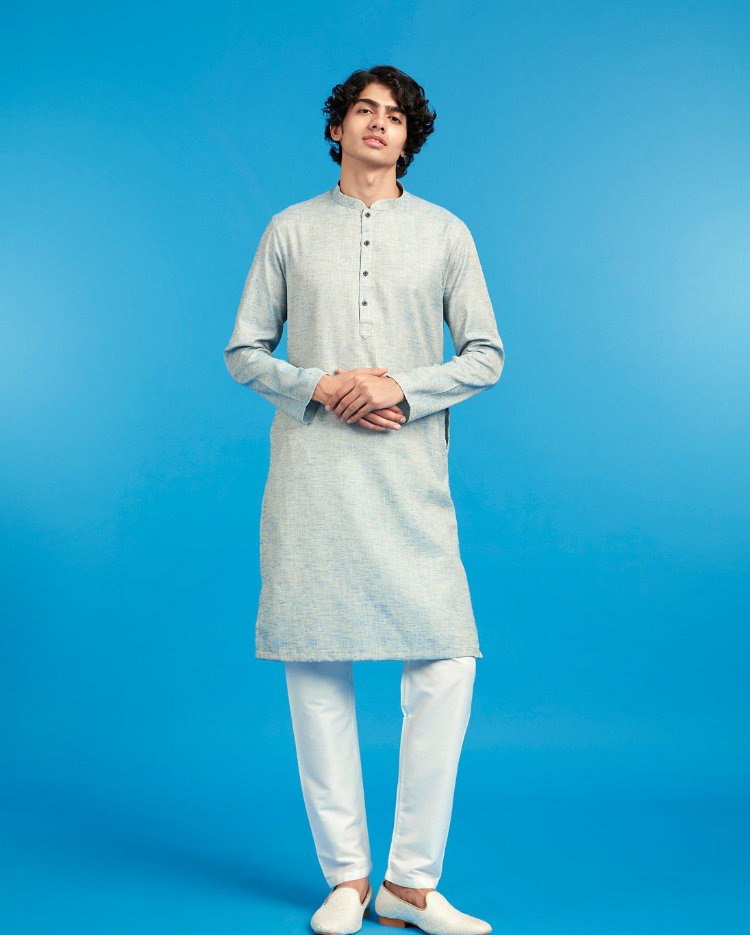 Buy Sky High Elegance Kurta Online in India @Diwas - Kurta for Men for Men