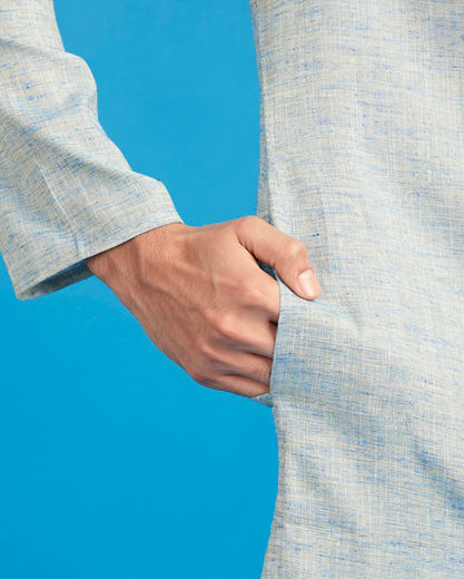 Diwas Men Sky High Elegance Kurta