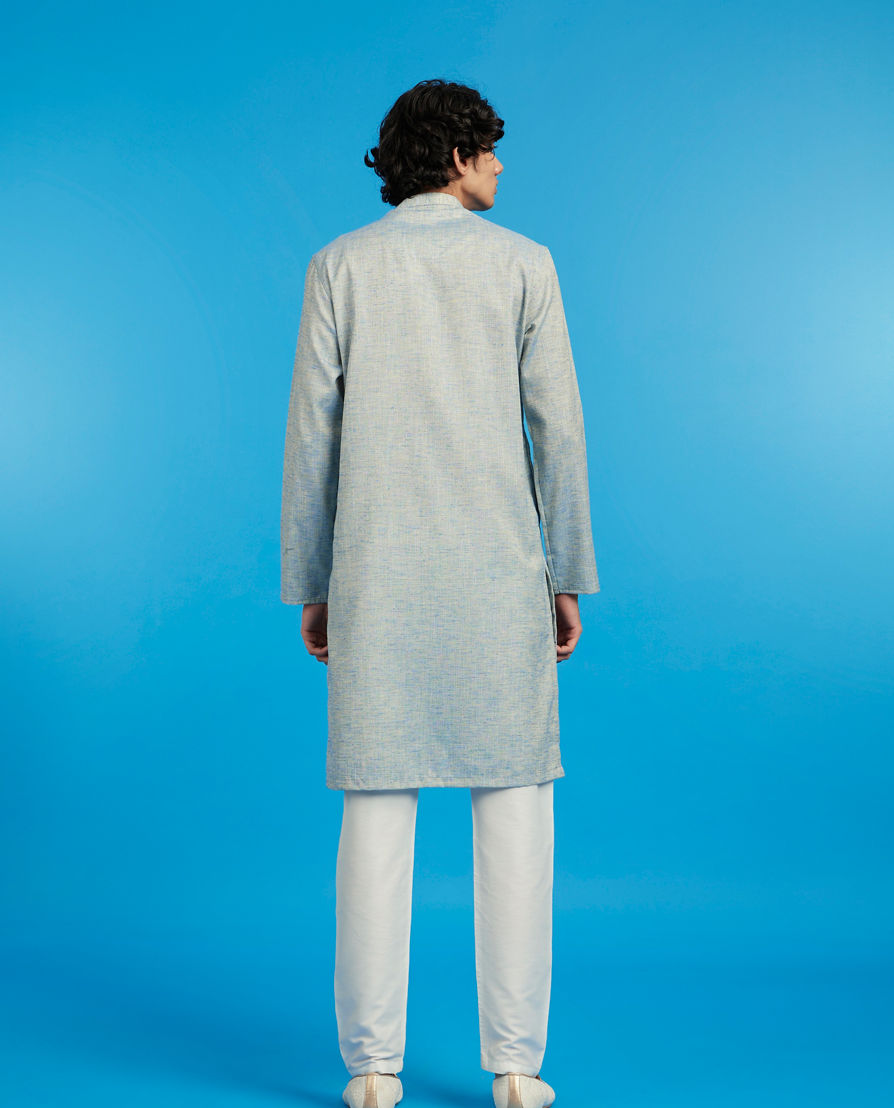 Diwas Men Sky High Elegance Kurta