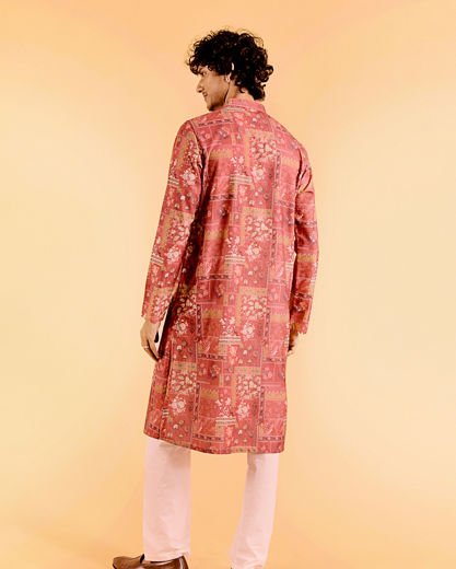 Diwas Men Coral Charm Kurta