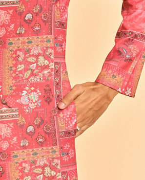 Diwas Men Coral Charm Kurta