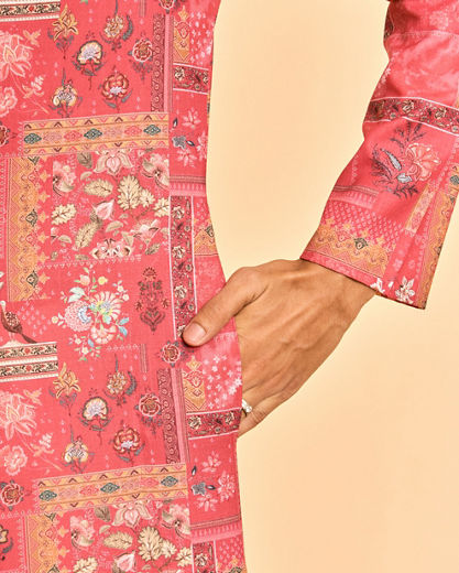 Diwas Men Coral Charm Kurta