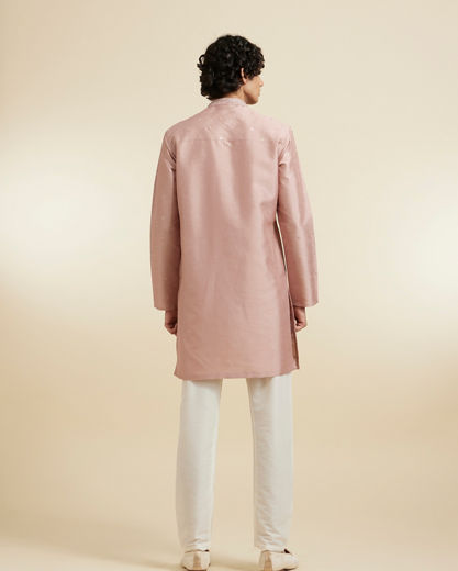 Diwas Men Dusty Pink Elegance Kurta