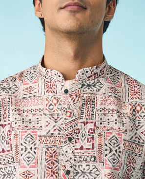 Diwas Men Cream Regality Kurta Pajama