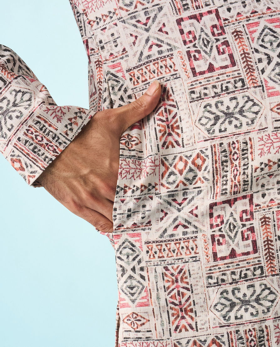 Diwas Men Cream Regality Kurta Pajama