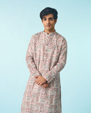 Diwas Men Cream Regality Kurta Pajama