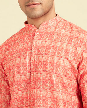 Diwas Men Coral Bliss Kurta