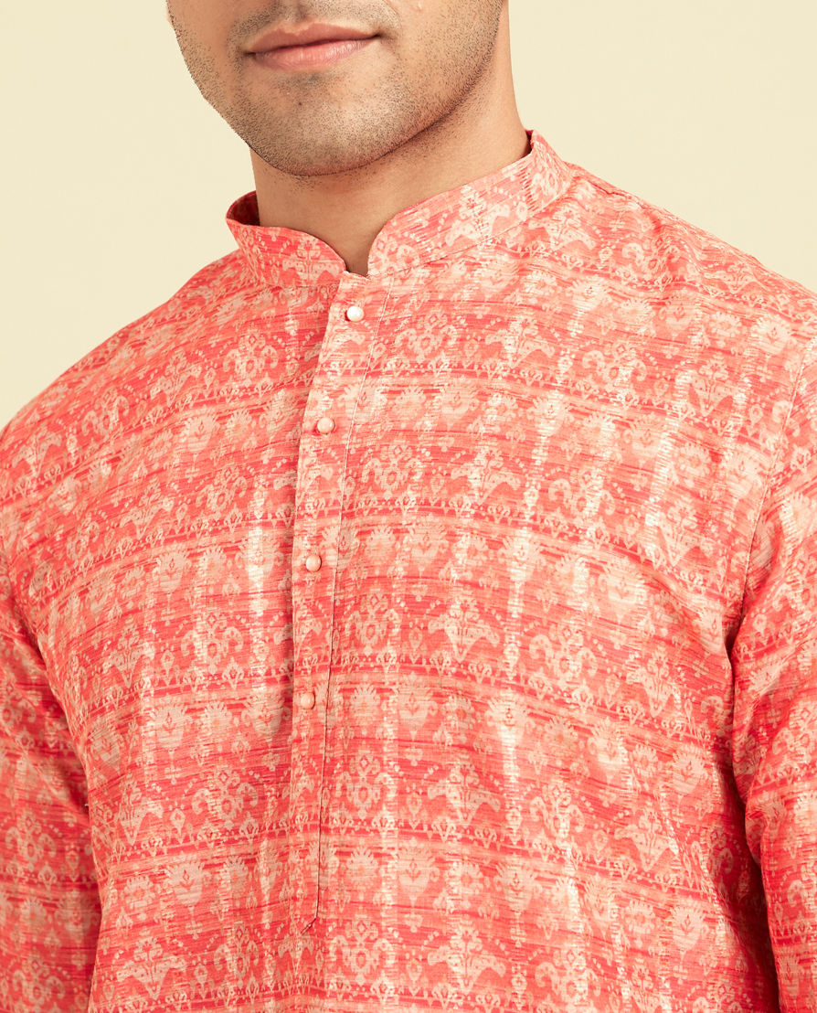 Diwas Men Coral Bliss Kurta