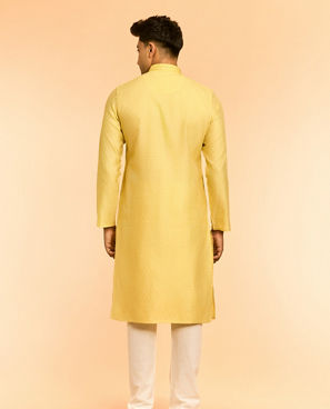 Diwas Men Radiant Yellow Kurta