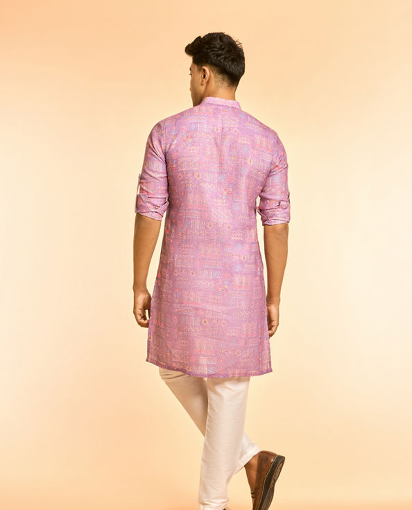 Diwas Men Sublime Lilac Kurta