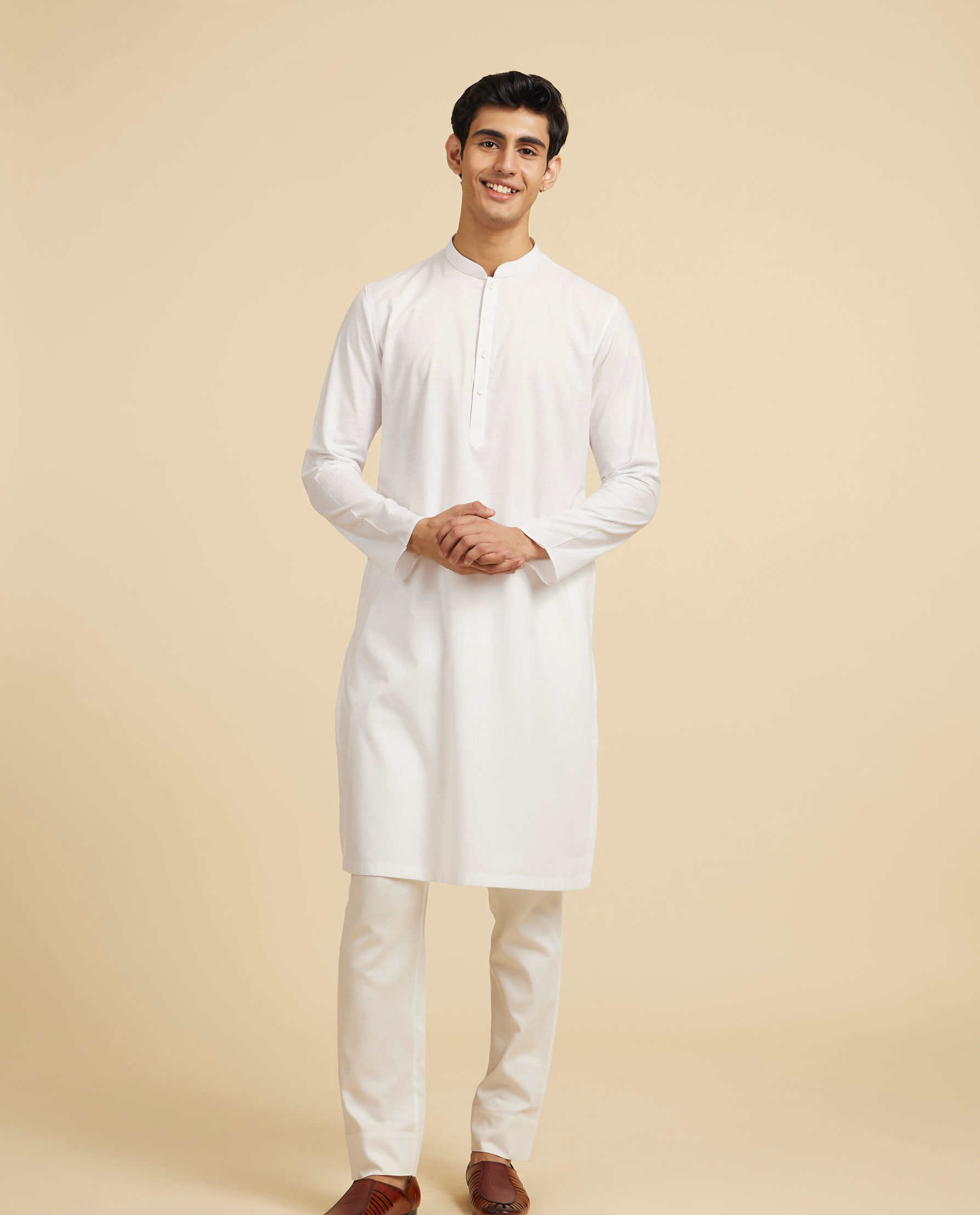Diwas Men Immaculate White Elegance Kurta