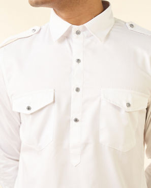 Diwas Men Radiant White Kurta