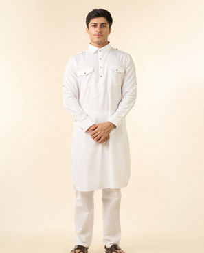 Diwas Men Radiant White Kurta