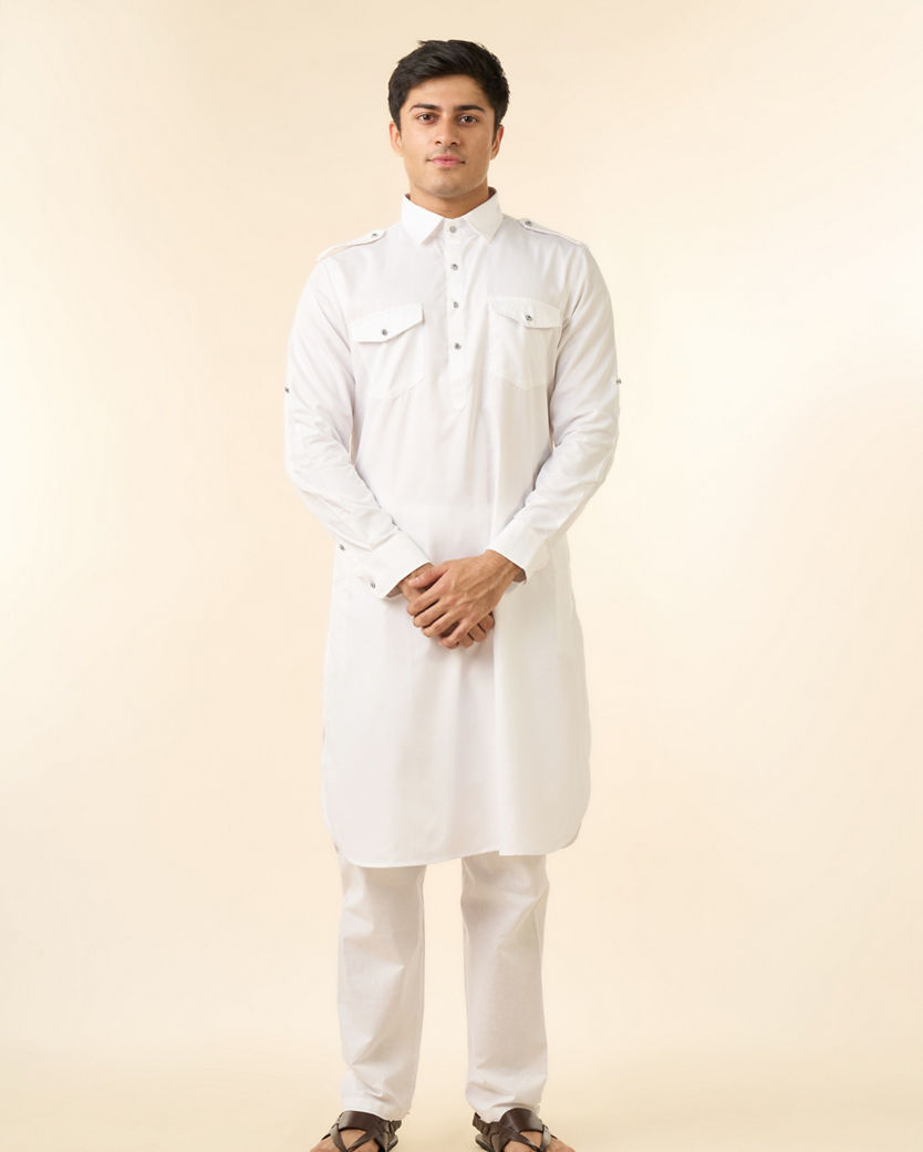 Diwas Men Radiant White Kurta