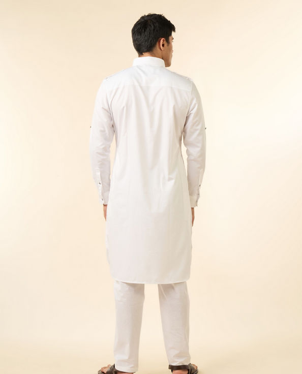 Diwas Men Radiant White Kurta