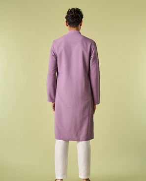 Diwas Men Lilac Reverie Spandex Kurta