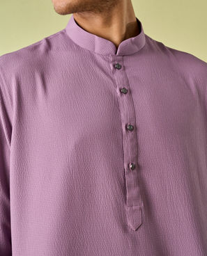 Diwas Men Lilac Reverie Spandex Kurta