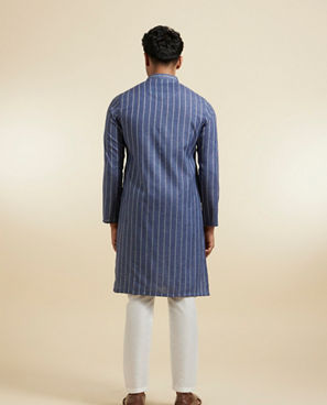 Diwas Men Blue Radiance Kurta