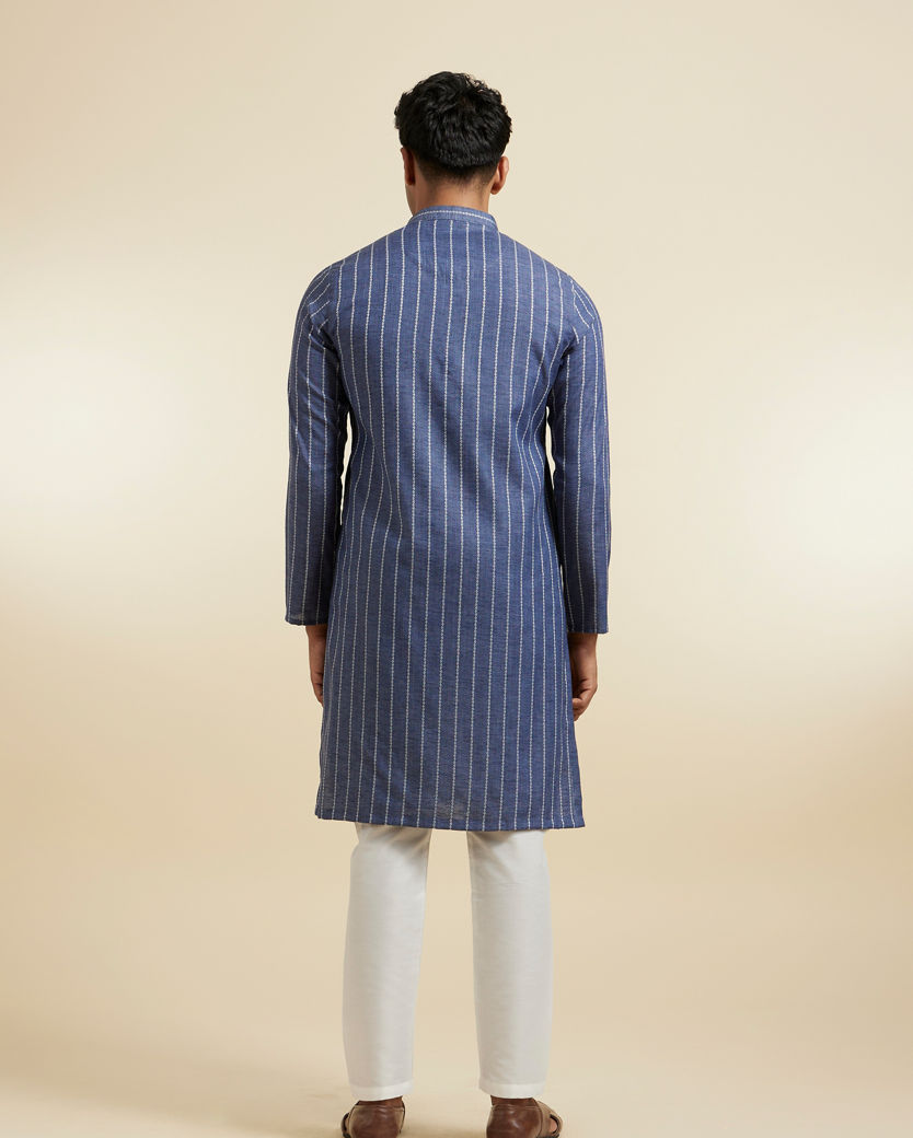 Diwas Men Blue Radiance Kurta