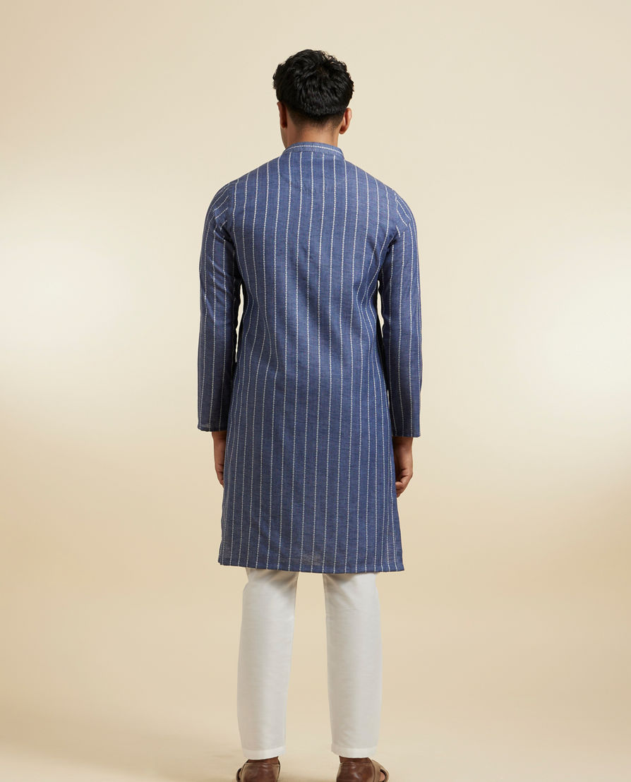 Diwas Men Blue Radiance Kurta