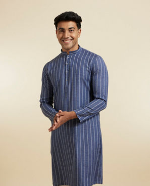Diwas Men Blue Radiance Kurta