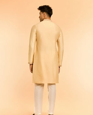 Diwas Men Beige Charm Kurta
