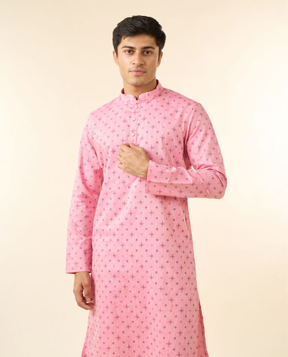 Diwas Men Splendid Pink Kurta