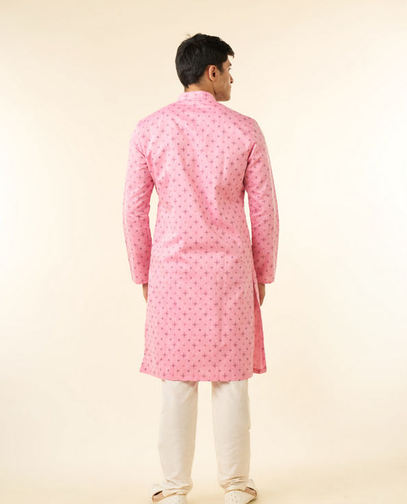 Diwas Men Splendid Pink Kurta