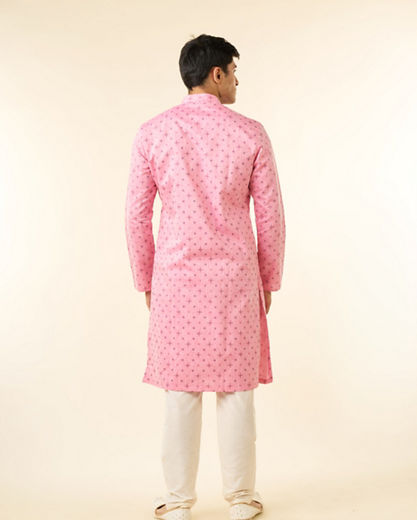 Diwas Men Splendid Pink Kurta