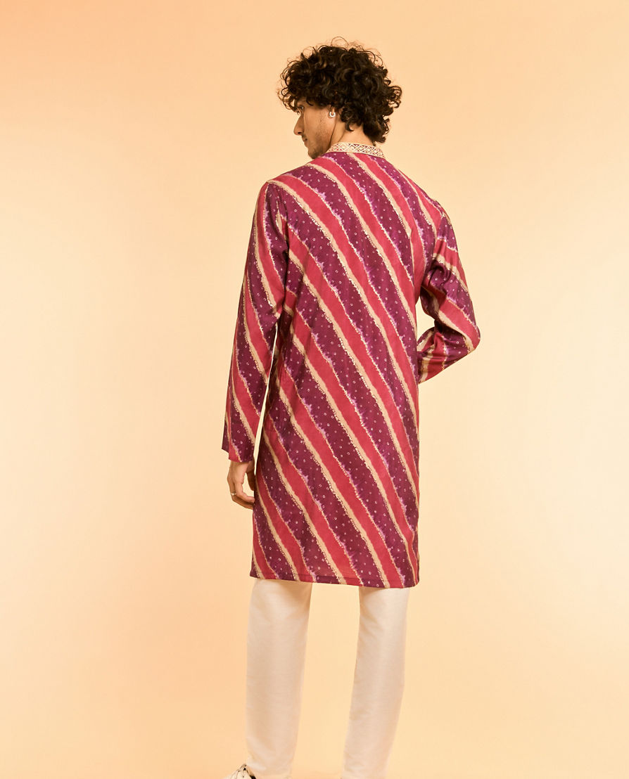 Diwas Men Purple Delight Kurta