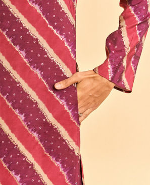 Diwas Men Purple Delight Kurta