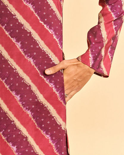 Diwas Men Purple Delight Kurta