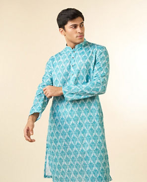 Diwas Men Emerald Spark Kurta