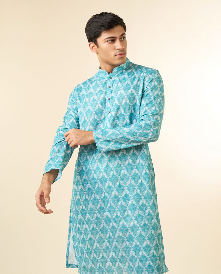 Diwas Men Emerald Spark Kurta