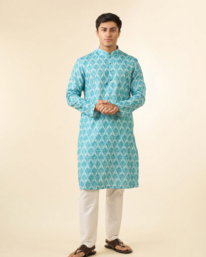 Diwas Men Emerald Spark Kurta